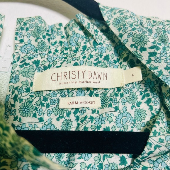 Christy Dawn Dress The Holly Dress Mint Blooming Meadow No Belt - Picture 6 of 6